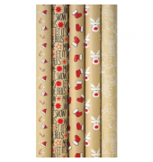 Weihn.Geschenkpapierrolle 1.5mx70cm