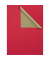 Geschenkpapier 331649, 70cm x 250m, rot/gold