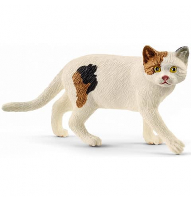 Schleich Farm World 13894 Amerikanische Kurzhaarkatze Spielfigur