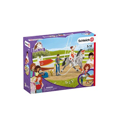 Schleich Horse Club 42443 Mias Voltigier-Reiter Spielfiguren-Set