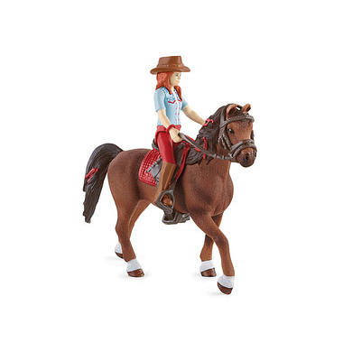 Schleich Horse Club 42539 bewegliche Hannah & Cayenne Spielfiguren-Set Schleich Horse Club 42539 bewegliche Hannah & Cayenne Spielfiguren-Set