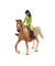 Schleich Horse Club 42542 bewegliche Sarah & Mystery Spielfiguren-Set