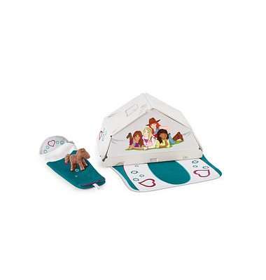 Schleich Horse Club 42537 Accessoires Camping Spielfiguren-Set Schleich Horse Club 42537 Accessoires Camping Spielfiguren-Set