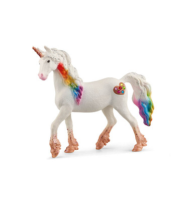 Schleich Bayala 70726 Regenbogeneinhorn, Stute Spielfigur Schleich Bayala 70726 Regenbogeneinhorn, Stute Spielfigur