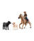 Schleich Farm World 42578 Westernreiten Spielfiguren-Set