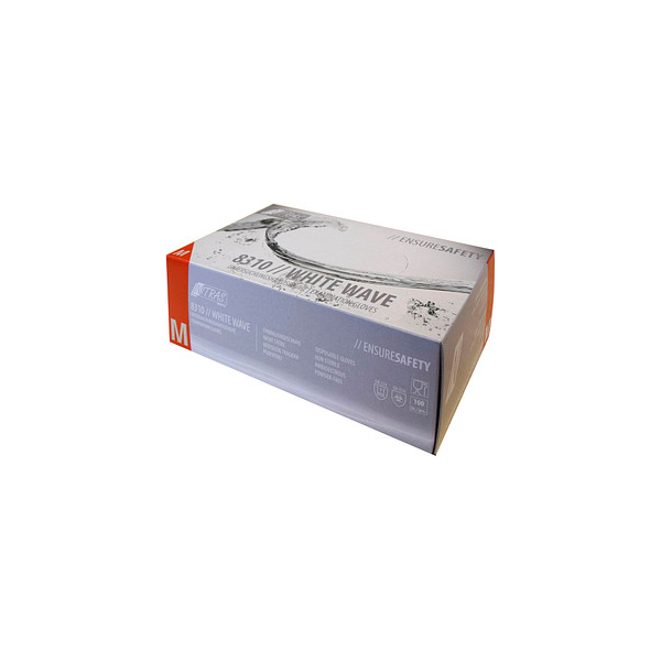4059904035454 - Nitras Medical - nitras Einmalhandschuhe White Wave 8310 - Einweghandschuhe puderfrei und extrem reißfest perfekt in einer Box zum Dosieren - Größe8 4059904035454 - Nitras Medical - nitras Einmalhandschuhe White Wave 8310 - Einweghandschuhe puderfrei und extrem reißfest perfekt in einer Box zum Dosieren - Größe8