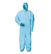 BASICS unisex Schutzanzug SMS Typ 5/6 blau Größe 3XL