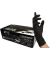 Einweghandschuhe BLACK SCORPION, Latex, lebensmittelecht, schwarz, Größe 8 / M,