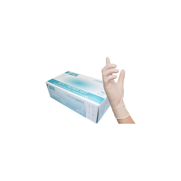 4059904089754 - NITRAS POLYMER SOFT Latex Einmalhandschuhe weiß Unsteril Rollrand puderfrei beidseitig tragbar extra griffig 1 Packung = 100 Stück Größe M 4059904089754 - NITRAS POLYMER SOFT Latex Einmalhandschuhe weiß Unsteril Rollrand puderfrei beidseitig tragbar extra griffig 1 Packung = 100 Stück Größe M