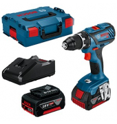 BOSCH GSR 18V-28 Professional Akku-Bohrschrauber-Set 18,0 V, mit 2 Akkus