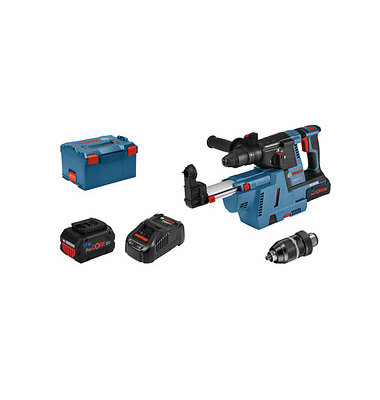 BOSCH GBH 18V-26 F Professional Akku-Bohrhammer-Set 18,0 V, mit 2 Akkus