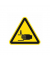 600236396 Warnung vor Handverletzungen ISO 7010 Folie 100mm SL