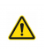 600236393 Allgemeines Warnzeichen ISO 7010 Folie 100mm SL