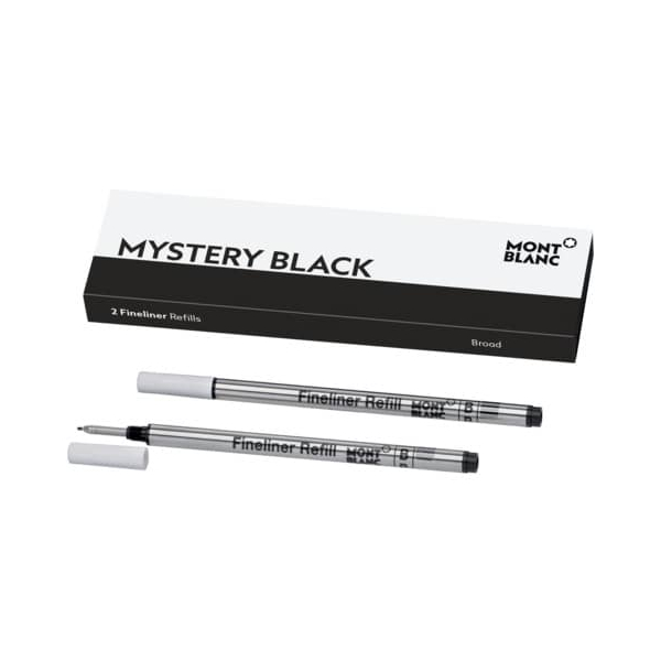 4062037052694 -  Feinlinermine - B mystery black 4062037052694 MONT BLANC 2 Stück