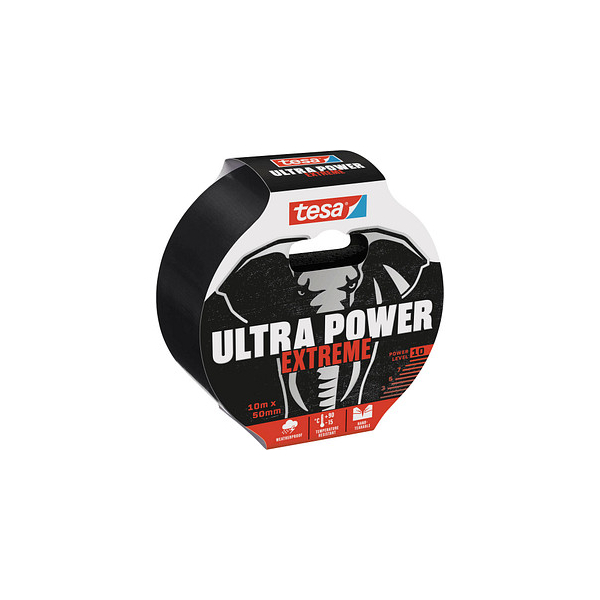4063565106514 - Ultra Power Extreme Repairing Tape - Reparaturband mit extra starkem Halt auch auf rauen Oberflächen - wetterbeständig und handeinreißbar - 10 m x 50 4063565106514 - Ultra Power Extreme Repairing Tape - Reparaturband mit extra starkem Halt auch auf rauen Oberflächen - wetterbeständig und handeinreißbar - 10 m x 50