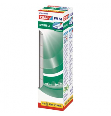 Klebeband Invisible 57484-00000-00, 19mm x 10m, transparent
