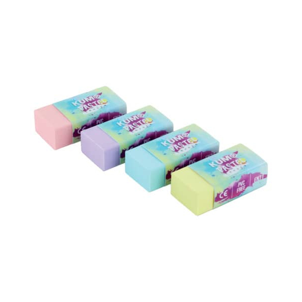 24 Stück KUM Radierer Syntetic Pastell 4064900061086 KUM