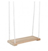Idena Brettschaukel braun Holz