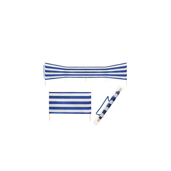 4064997500574 - Strand-Windschutz weiß blau 4064997500574 Idena 4064997500574 - Strand-Windschutz weiß blau 4064997500574 Idena