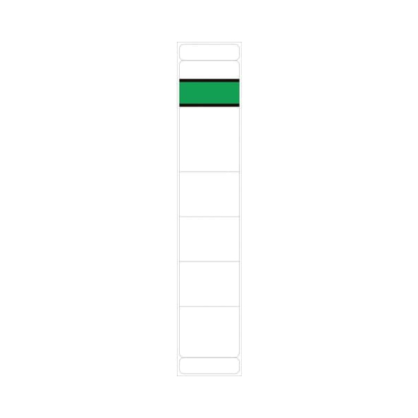 4082032058804 - Rückenschilder 5880 weiß schmal kurz 39x192mm selbstklebend 4082032058804 100 Stück