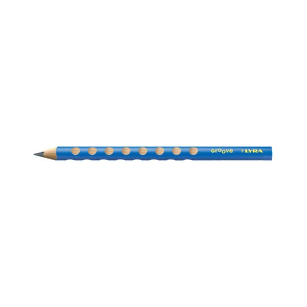 12 Stück Lyra Bleistift Groove Jumbo, L1870101, Härte B, 4,3mm, blau 4084900101964 Lyra