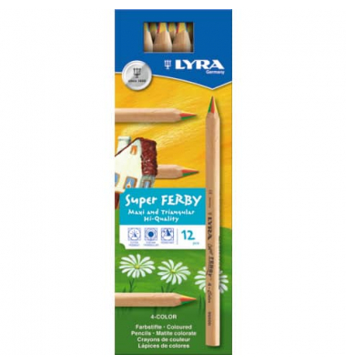 Farbstift SuperFerby 4-Color
