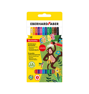 EBERHARD FABER Colori Buntstifte farbsortiert