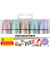 Textmarker Glitzer pastell Mini, 551409, Etui, 5-farbig sortiert, 2-5mm Keilspitze