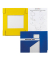 Aufbewahrungsbox Winner Schulestarter Set 560141, außen 22x31x10cm, Karton blau/gelb