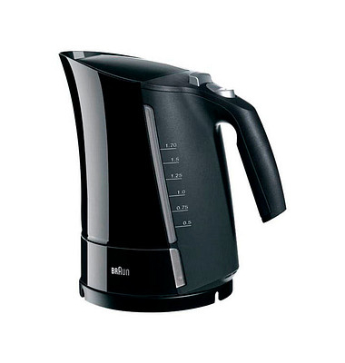 BRAUN Wasserkocher Multiquick 5 WK 500 schwarz BRAUN Wasserkocher Multiquick 5 WK 500 schwarz