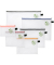 FolderSys Reißverschlussbeutel je 1x A6, B6, A5, B5, A4, B4 transparent/farbsortiert 0,20 mm