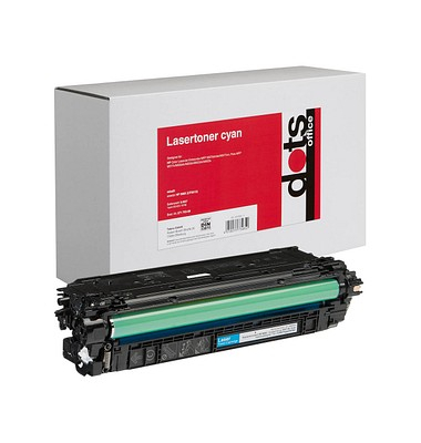 dots cyan Toner ersetzt HP 508X (CF361X)