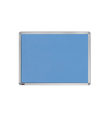 dots Pinnwand 90,0 x 60,0 cm Textil blau