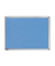 dots Pinnwand 120,0 x 90,0 cm Textil blau