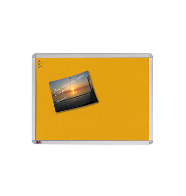 Pinnwand PT600191, 90x60cm, Filz, Aluminium Pinnwand PT600191, 90x60cm, Filz, Aluminium
