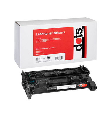dots schwarz Toner ersetzt HP 26A; Canon  052(CF226A;  2199C002)