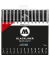 Fineliner-Set Blackliner, MO200495, schwarz (Schreibfarbe: schwarz), 0,05, 0,1, 0,2, 0,3, 0,4, 0,5, 0,7, 0,9, 1mm