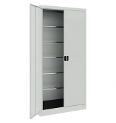 mauser Stahlschrank 790058A0 lichtgrau 95,0 x 42,0 x 195,0 cm