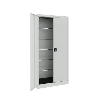 mauser Stahlschrank 790058A0 lichtgrau 95,0 x 42,0 x 195,0 cm
