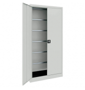 mauser Stahlschrank 790059A0 lichtgrau 95,0 x 42,0 x 195,0 cm