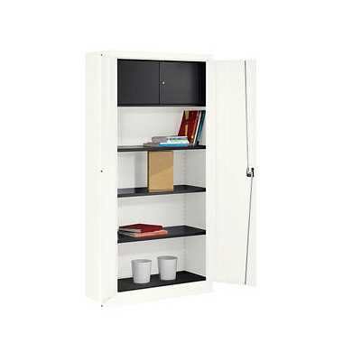 mauser Stahlschrank 790065A1 reinweiß 95,0 x 42,0 x 195,0 cm