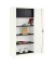 mauser Stahlschrank 790065A1 reinweiß 95,0 x 42,0 x 195,0 cm