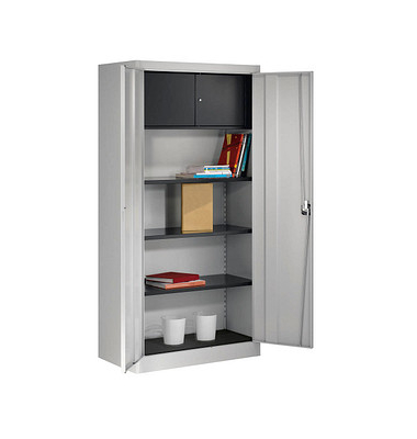 mauser Stahlschrank 790217A0 lichtgrau 95,0 x 50,0 x 195,0 cm