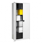 mauser Stahlschrank 790390A0 lichtgrau 95,0 x 50,0 x 220,0 cm