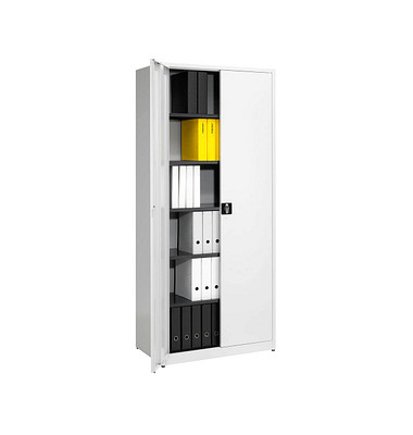 mauser Stahlschrank 790390A0 lichtgrau 95,0 x 50,0 x 220,0 cm