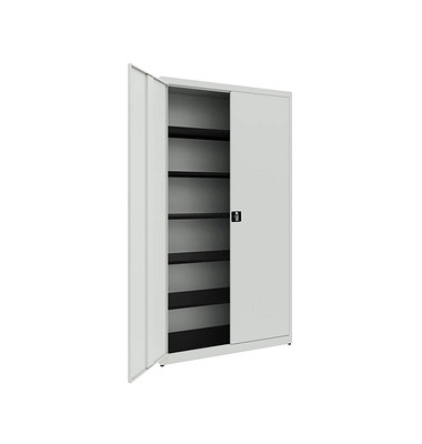 mauser Stahlschrank 790392A0 lichtgrau 120,0 x 50,0 x 220,0 cm