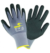 Mechanikschutzhandschuhe Royaltec TECH , Mikro‐Nitrilschaum, schwarz/grau, Gr&ouml;&szlig;e 10 / XL