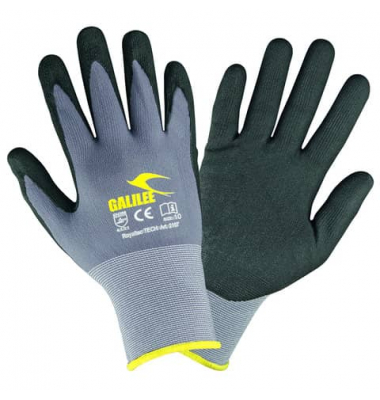 Mechanikschutzhandschuhe Royaltec TECH , schwarz/grau, Größe 10 / XL