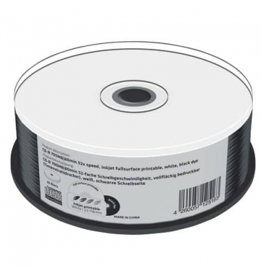 CD-Rohlinge MR241 CD-R, 700 MB / 80min, Spindel 