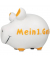 Spardose Schwein (klein) 100841 , "Mein 1.Geld"